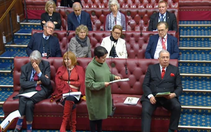 Labour's Baro<em></em>ness Chakrabarti addresses the Lords on the Internatio<em></em>nal Agreements Committee report on the Rwanda treaty