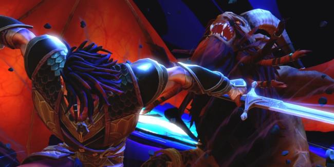 Prince Of Persia The Lost Crown Sargon Attacking Jahandar
