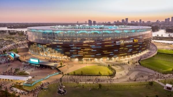 Optus Stadium in Perth, Australia