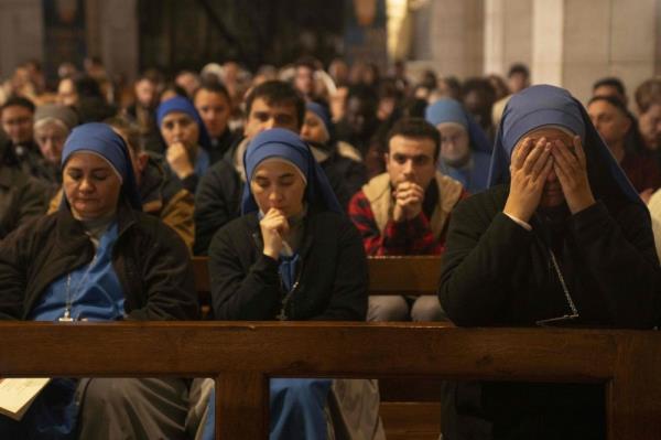 West Bank Christian village prays for peace in Gaza