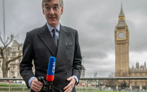 Sir Jacob Rees Mogg said even people who voted Remain would think it 'weird' that Britain would implement ECJ rulings after havin<em></em>g left the EU
