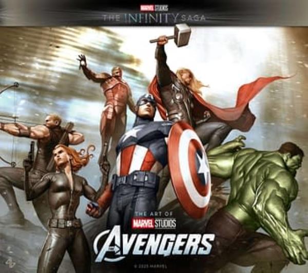 Cover image for MARVEL STUDIOS INFINITY SAGA AVENGERS ART MOVIE HC (RES)