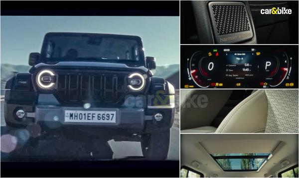 mahindra thar roxx to get ventilated seats adas harman kardon audio new promo co<em></em>nfirms carandbike 3