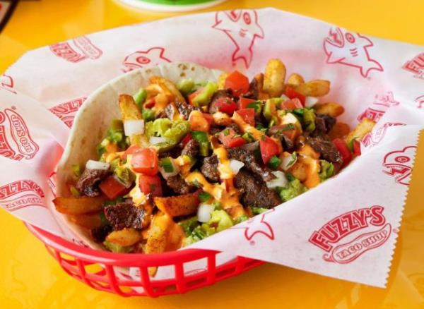 Fuzzy's Cali-Style Steak Taco