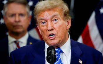 Former U.S. President and Republican presidential candidate Do<em></em>nald Trump