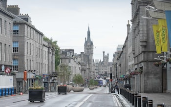 A reaso<em></em>nably empty street in Aberdeen