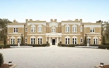 Windlesham mansion has a 42ft swimming pool, games suite and underground garage