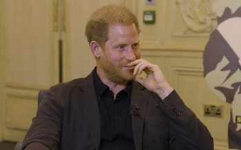 The Duke was visibly moved as he spoke to Mrs Scott