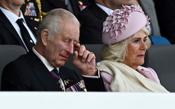 The King and Queen become emotio<em></em>nal during the event