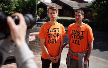 Dr Hart (left) and Mr Johnson still face a charge of aggravated trespass