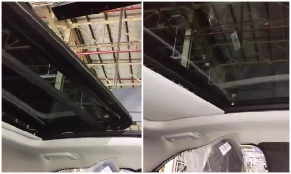 Tata Nexon panoramic sunroof