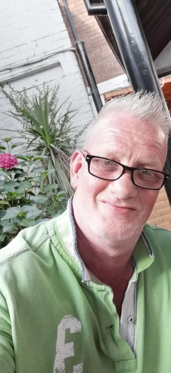 Neil Anderson, 52. Release date - 15/10/23. See SWNS story SWLNescalator. A man has been left fighting for his life in a coma after tumbling 100ft down a non-moving escalator. Neil Anderson, 52, had been for a meal with a friend when he stepped o<em></em>nto an escalator at Do<em></em>ncaster Interchange in South Yorkshire. However, he realised that it was actually broken and wasn't moving - but by the time the B&Q worker could get off, he fell from the top to the bottom. He then had two cardiac arrests, was pro<em></em>nounced dead for eight minutes at the scene and then was taken to nearby Do<em></em>ncaster Royal Infirmary.