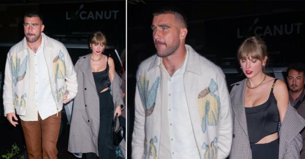 Travis Kelce and Taylor Swift 