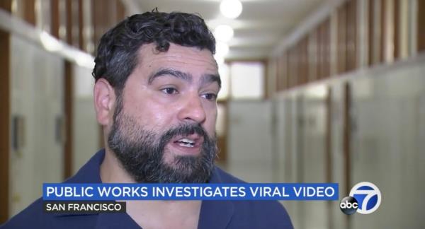 Santiago Lima said employees are wearing the vests after they received threats.