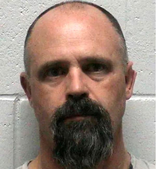 Troy Driver, 41, of Fallon, Nev., following his arrest Friday, March 25, 2022. 