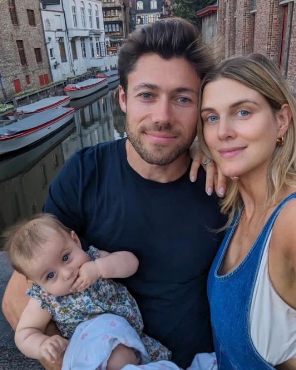 Ashley and baby