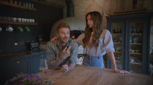 David and Victoria in Beckham.