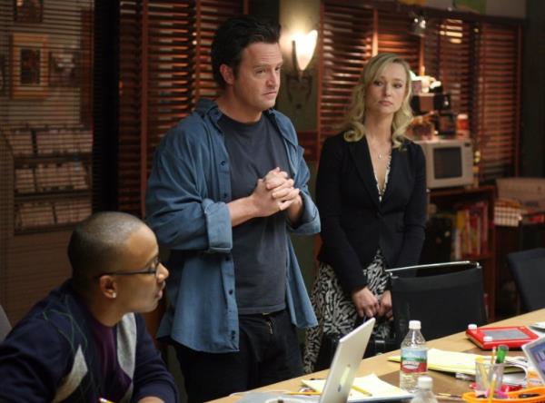 Matthew Perry, Kari Matchett in Studio 60 On The Sunset Strip - 2006 Warner Bros TV USA Television