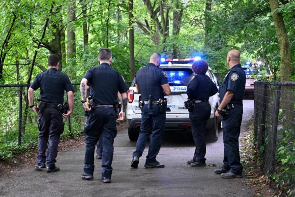 The 27-year-old was walking inside the park around 9:15 p.m. Mo<em></em>nday when a stranger came up to her from behind and lifted up her skirt, authorities said.  