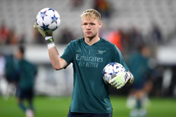 Arsenal goalkeeper Aaron Ramsdale