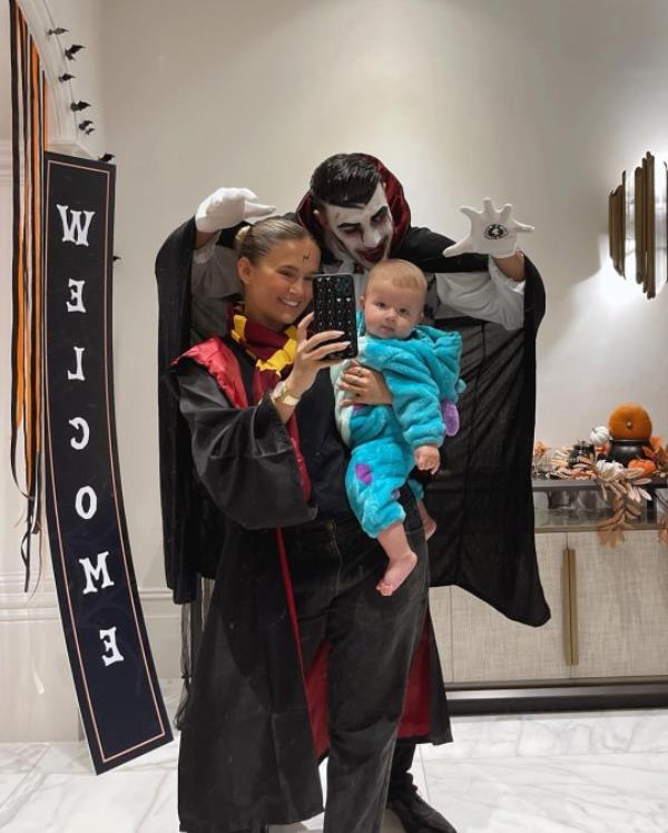 Molly Mae and Tommy Furys Halloween party