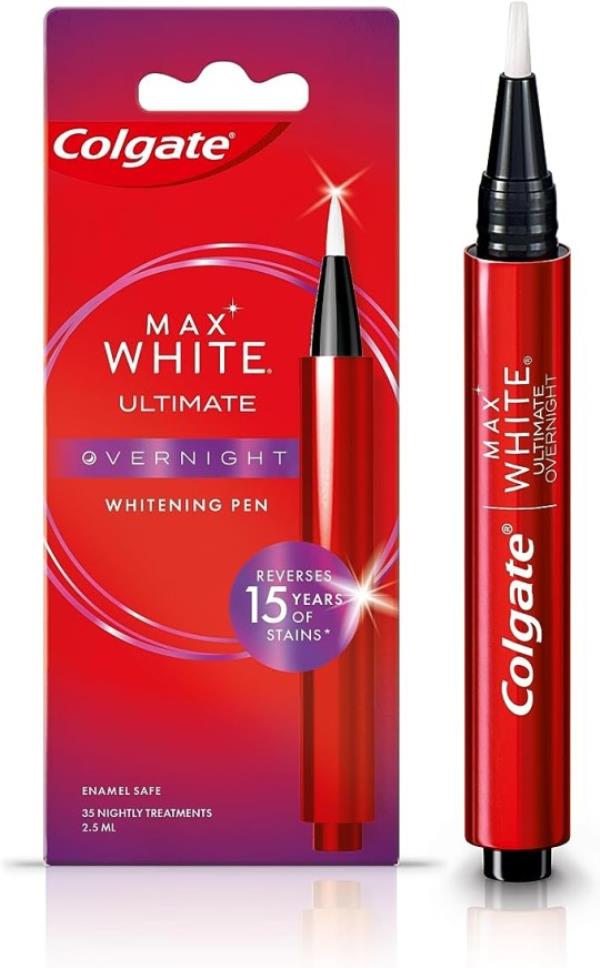 Colgate Max White Overnight Teeth Whitening Pen (2.5ml)