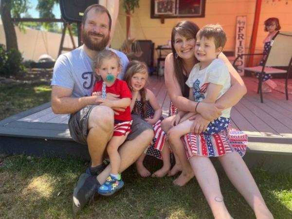  (PICTURED L-R Brayden, Oliver, Kristian and Michael together) 