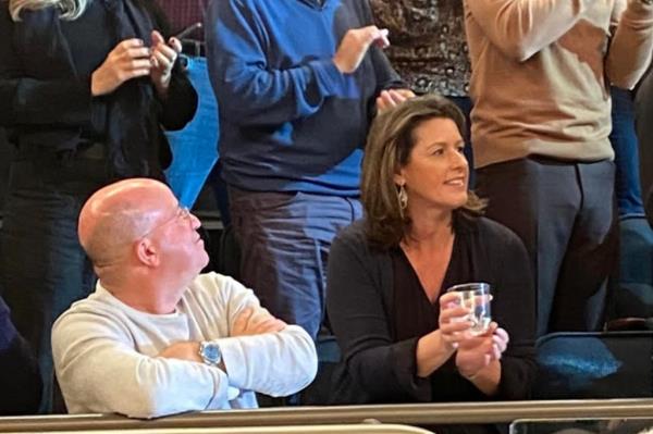Zucker and his girlfriend, Allison Gollust (right), have been making the rounds in media circles as the former exec plots his comeback.