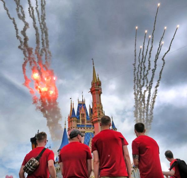 Walt Disney World and Disneyland have seen significantly shorter wait times to get on rides -- a sign that visitors are staying away this summer.