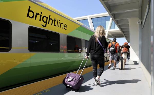 Brightline is planning to break ground on a bullet train rail line co<em></em>nnecting Los Angeles to Las Vegas.