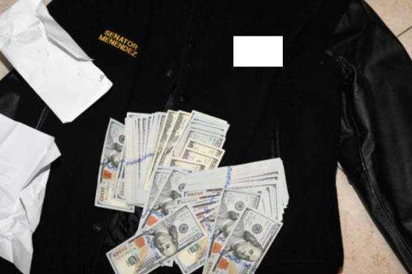 Cash found at Senator Robert Menendez's home