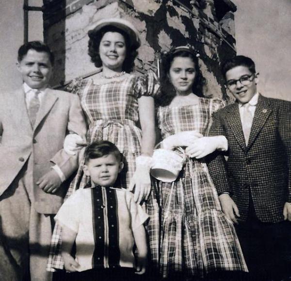 Sen. Bob Menendez's family in the 1950s 