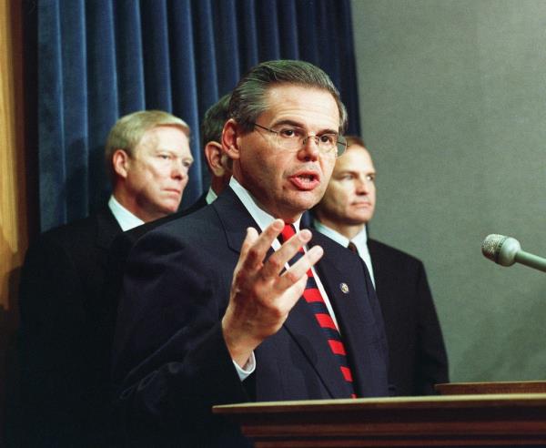 Sen. Bob Menendez in 1998