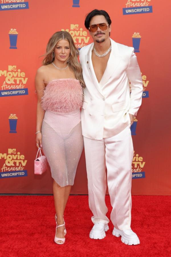 Ariana Madix and Tom Sandoval attend the 2022 MTV Movie & TV Awards