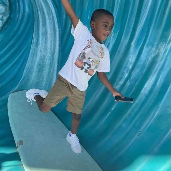 The child found inside the suitcase died from dehydration, police previously said.