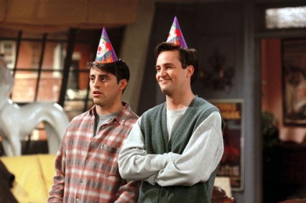 Matt LeBlanc and Matthew Perry in Friends
