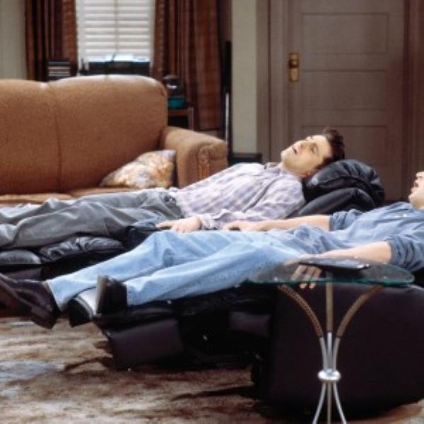 Matt LeBlanc and Matthew Perry in Friends
