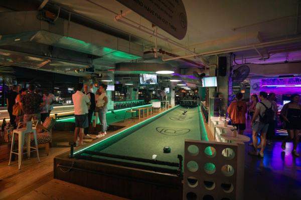 The obscure game feather bowling has become a hot commodity at Randolph Beer in Brooklyn.