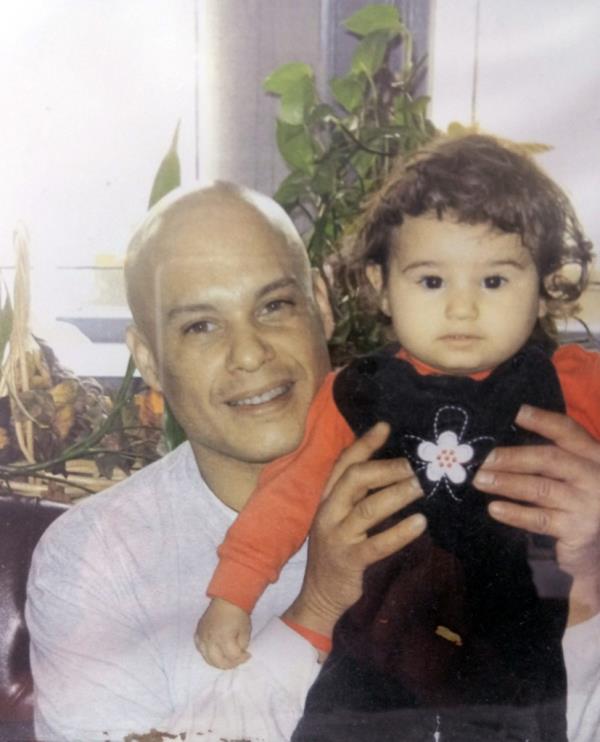 charles brito with his daughter