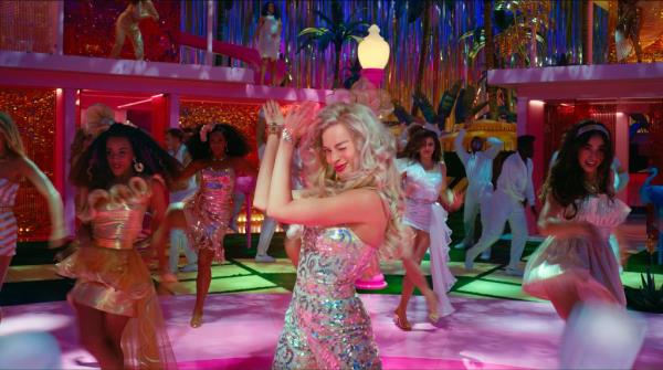 Margot Robbie in a scene from 