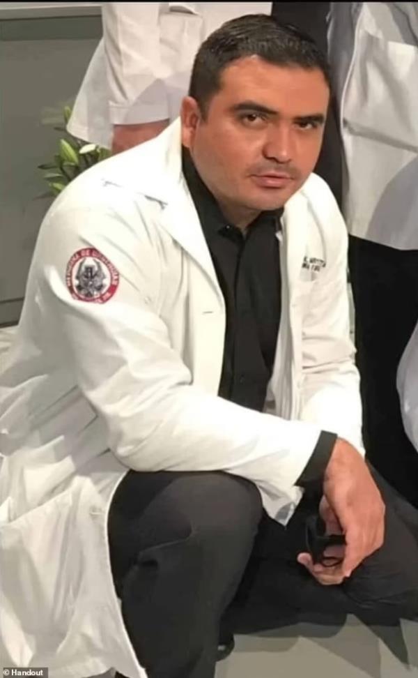 Footage from a wild shootout in a Mexico hospital left four people dead, including them a doctor.  