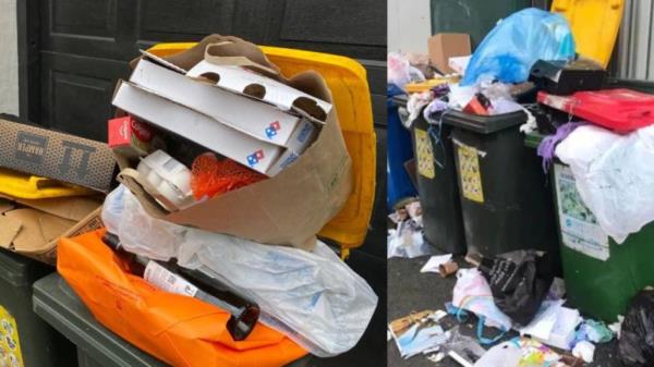 Trash cans