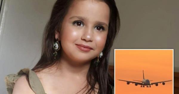Sara Sharif's fugitive family members have arrived at Gatwick airport for questio<em></em>ning over her death (Picture: AFP/PA) 