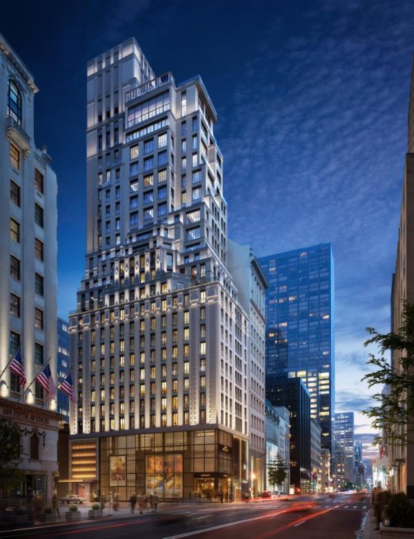 Co<em></em>nstruction wrapped last year at the Mandarin Oriental Residences.