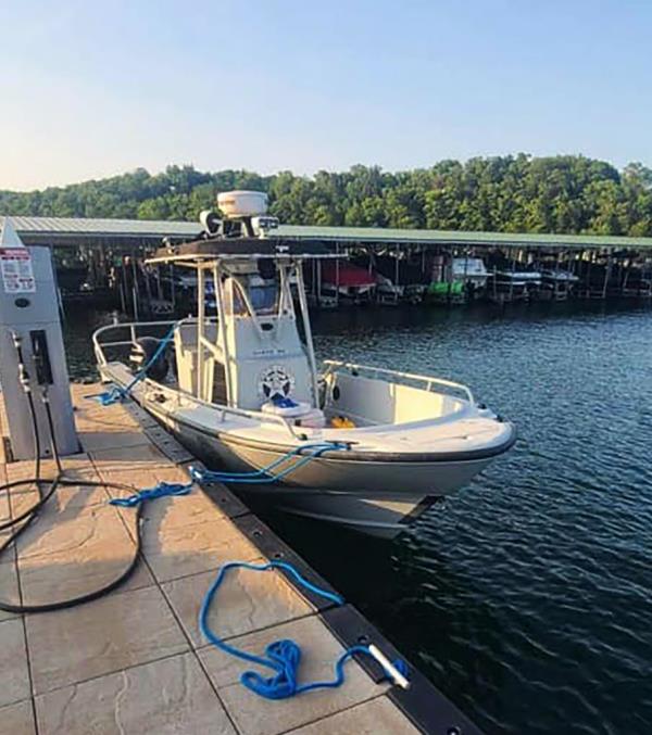 Benton County Sheriff's Office patrol boat