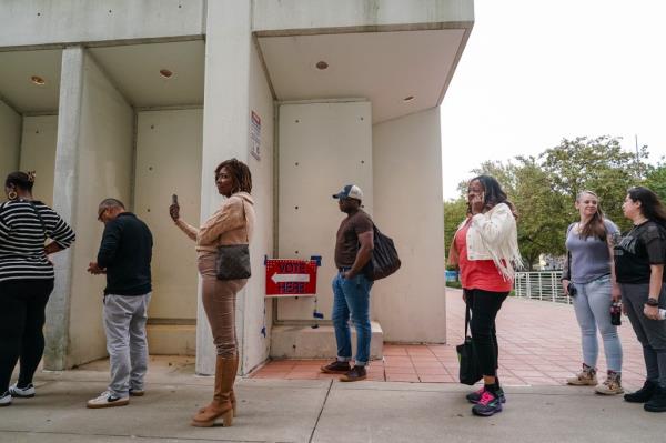 Georgia voters have shattered early turnout records since advance voting began Oct. 15. 