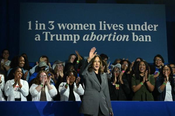 Harris has run on women havin<em></em>g access to abortion.