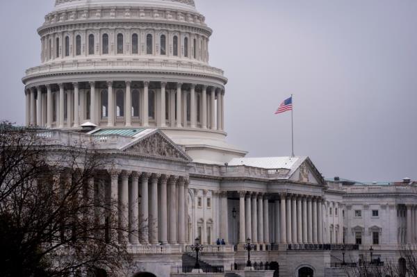 The Capitol is seen.