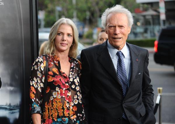 A photo of Clint Eastwood and Christina Sandera at Directors Guild Of America in 2016.