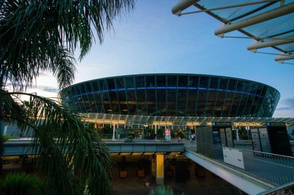Nice, France, Airport. 